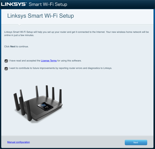 linksys velop admin login