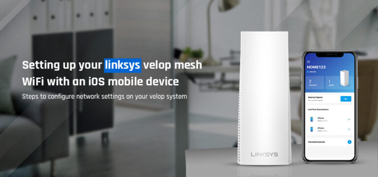 How To Set Up Linksys Velop Mesh Wifi With An Ios Device