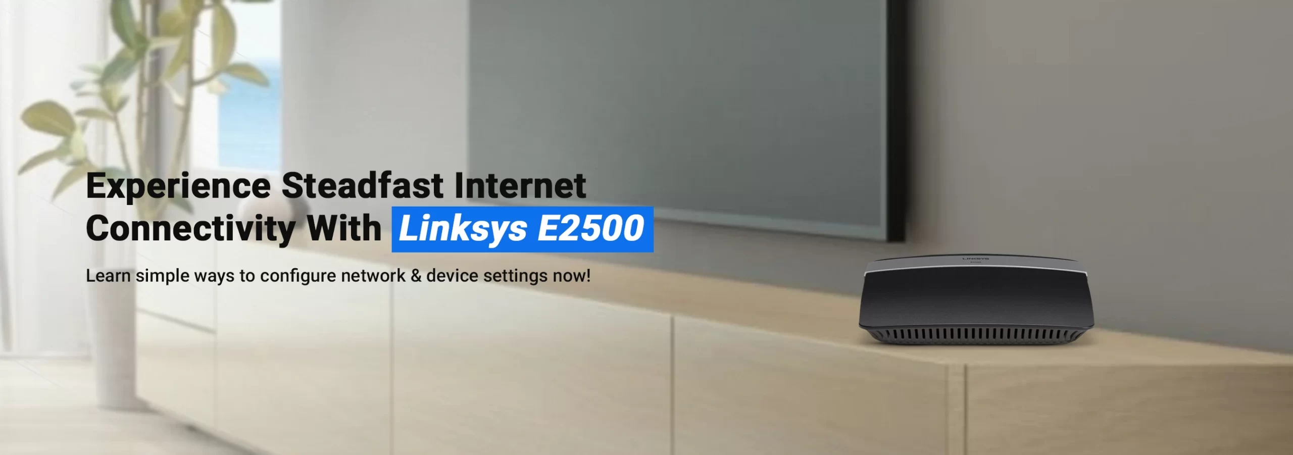 LINKSYS E2500-banner